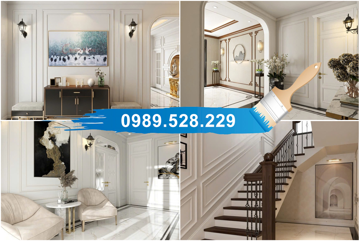 Thi công thực tế Phào Chỉ PS